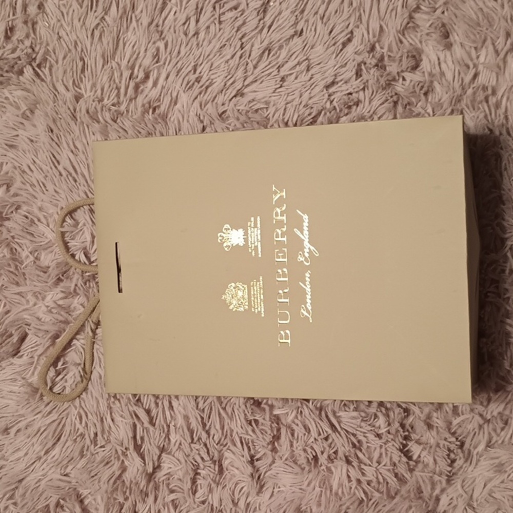 Burberry gift bag